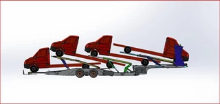 STU Trailers 6 cartransporter Special  autotransport equipment transport