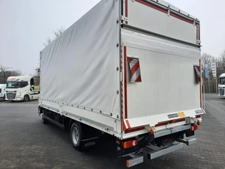 DAF XB 210 FA DAYCAB CURTAIN BOX MANUAL 1000 KG TAILGATE