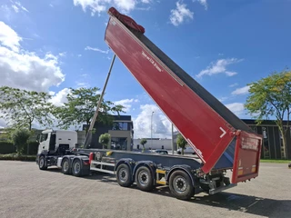 MAN TGS 33.510 / INTARDER / 6X4 / ONLY:394818 KM / GRANALU 50TONS ALUMINIUM TRAILER / NAVI / FRIDGE / TUV:30-09-2026 / AUTOMATIC / EURO-6 / 2021