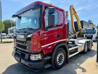 Scania G500 XT 6x4 WAF 20T HOOKLIFT / HAAKARM - *76.000km* - RETARDER - WB 3m75 - *FULL AIR* - EURO VI E  - BE TRUCK - TOP CONDITION MJC111501
