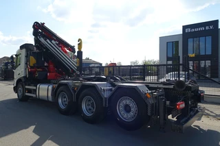 Volvo FMX 460 8X4 TRIDEM / HAAKSYSTEEM / FASSI F295A.2.26 E-DYNAMIC + FLY JIB KRAAN / 29,5 TM KRAAN / LOW KM / REMOTE CONTROL / NEW CONDITION