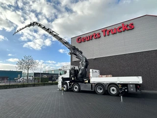 MAN TGS 35.520 OPEN LAADBAK MET EFFER iQ.1400 HP-9 KRAAN + JIB 260Q-6 + LIER | DEMO TRUCK!!!