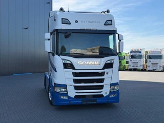 Scania R650 VOLLUCHT, RETARDER, LEATHER SEATS, PTO, 3,35 WIELBASIS.